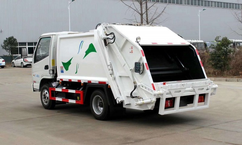凱馬藍牌4方壓縮垃圾車