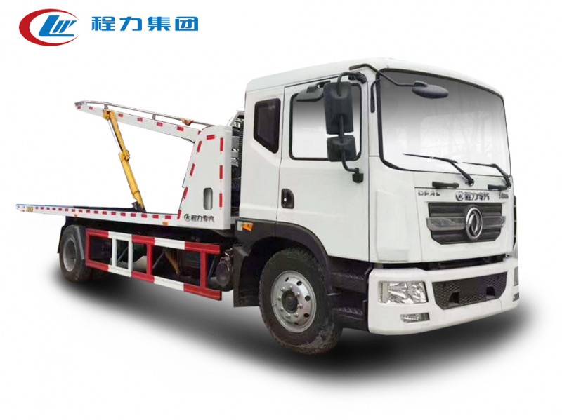 東風D9一拖三清障車