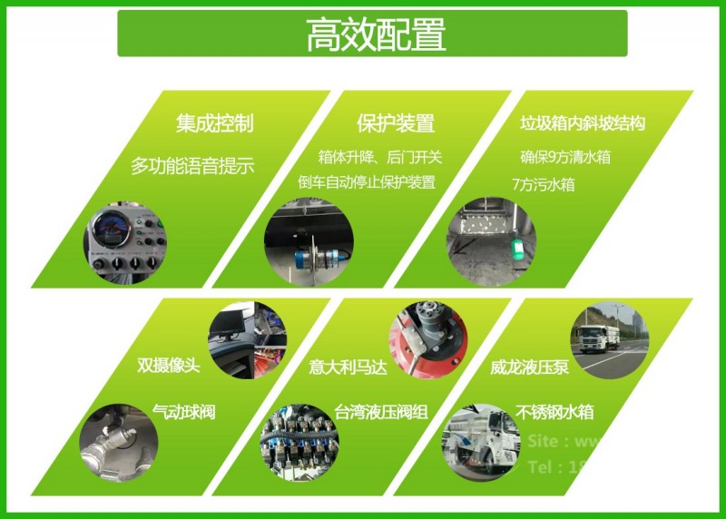 東風D9多利卡10方洗掃車