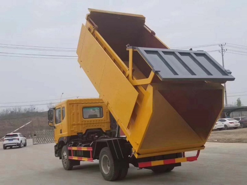 東風(fēng)多利卡D9(12方)對接垃圾車