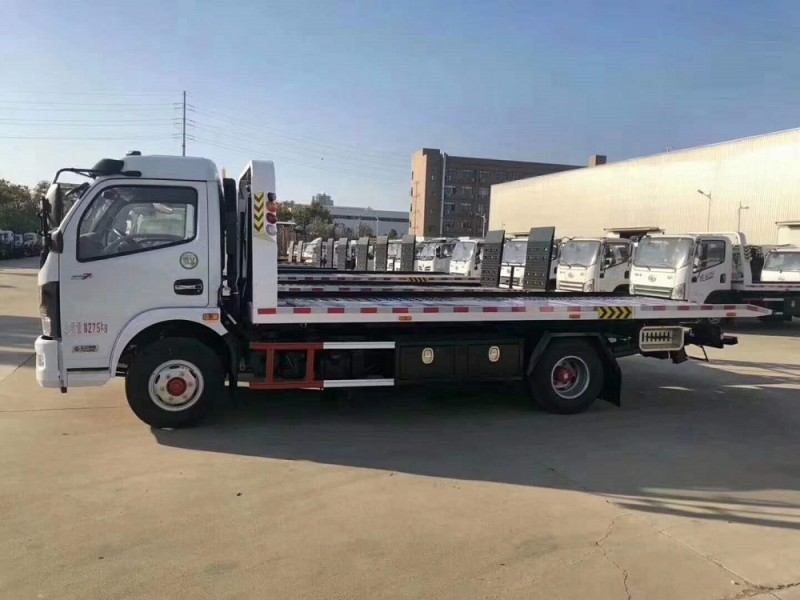 東風凱普特一拖二清障車