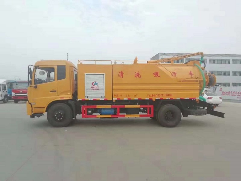天錦清洗12方吸污車