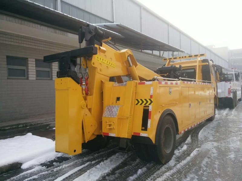 解放單橋拖吊聯體(一托一)清障車