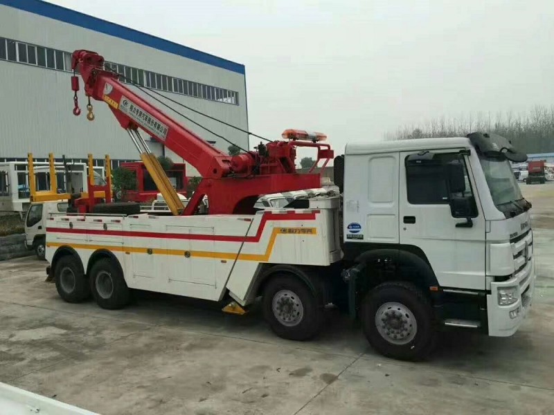 重汽豪沃前四后八一托一清障車
