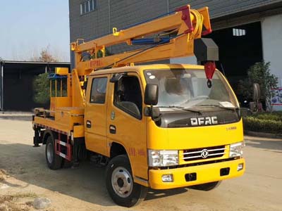 東風(fēng)多利卡雙排12米藍(lán)牌高空作業(yè)車圖片