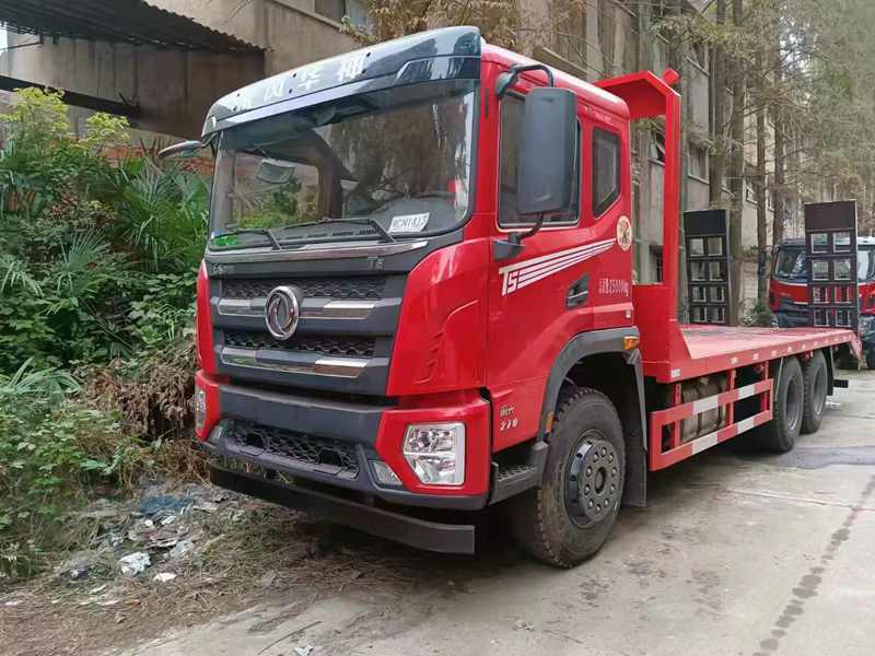 東風(fēng)華神T5后雙橋平板運(yùn)輸車