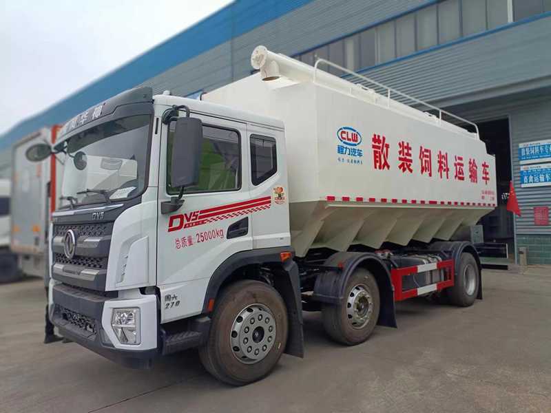 東風華神小三軸散裝飼料運輸車(32方）