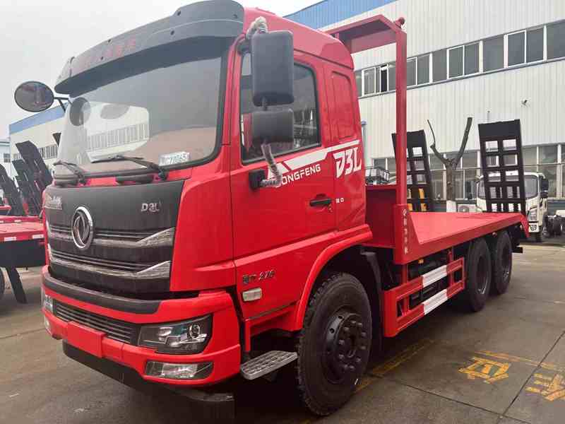 東風D3L后八輪平板運輸車